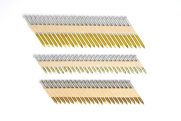 30° METAL CONNECTOR (JOIST HANGER) PAPER STRIP  - COLLATED NAILS